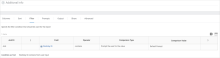 Image of the custom report filter tab.